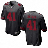 Nike Men & Women & Youth 49ers #41 Antoine Bethea Black Team Color Game Jersey,baseball caps,new era cap wholesale,wholesale hats